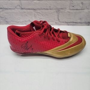 Colin Kaepernick Autographed Nike Lunarlon GAME WORN Shoe 2012 Sf 49ers Season
